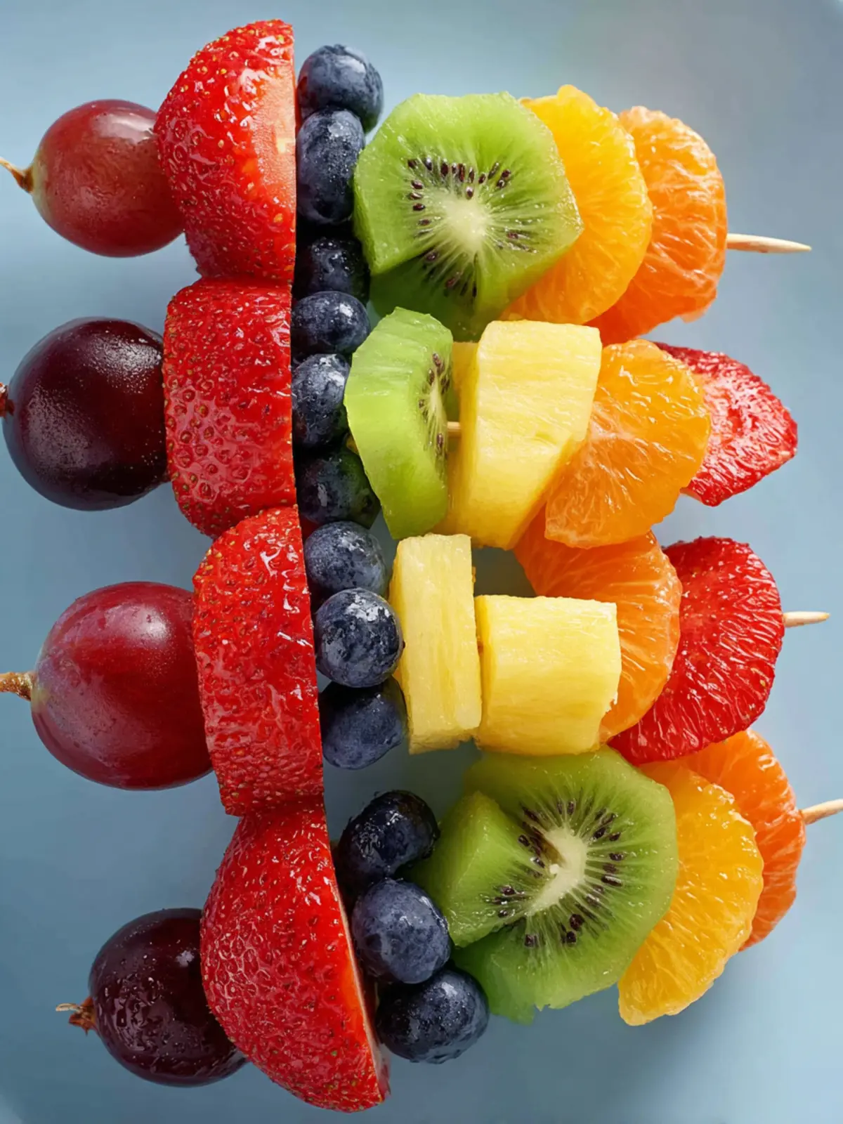 Rainbow Fruit Kabobs First Image