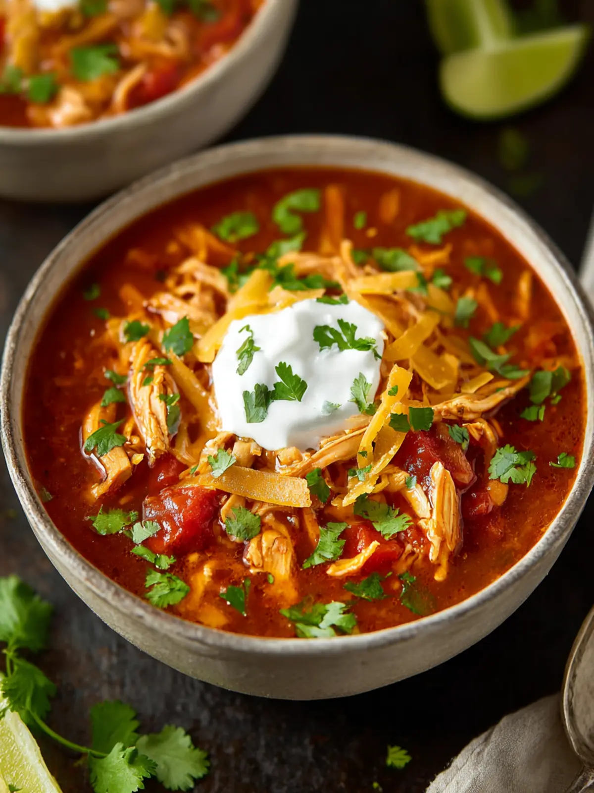 Chicken Enchilada Soup First Image