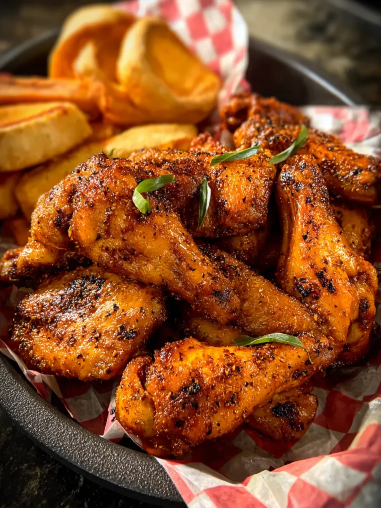 Dry Rub Chicken Wings First Image