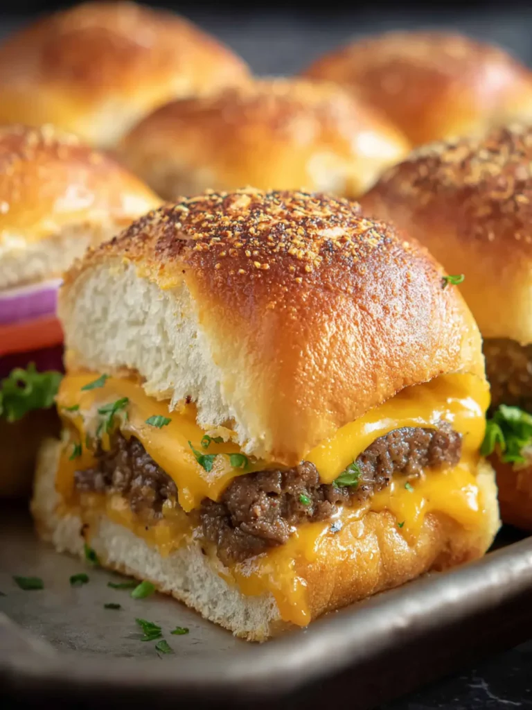 Cheeseburger Sliders First Image