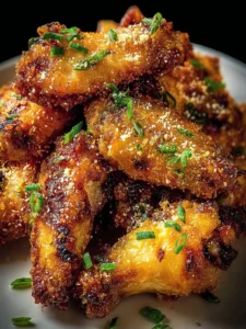 Crispy Air Fryer Parmesan Wings First Image