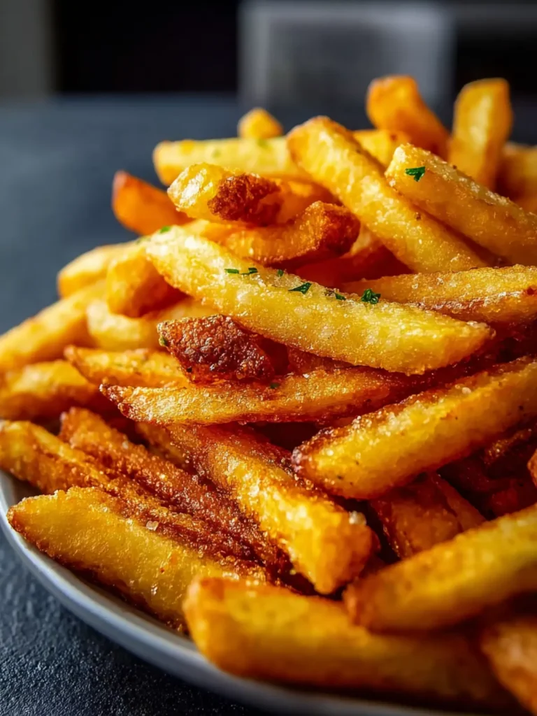 Crispy Homemade Air Fryer French Fries First Image