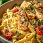 Easy Garlic Parmesan Chicken Pasta: An Incredible 7-Step Recipe First Image