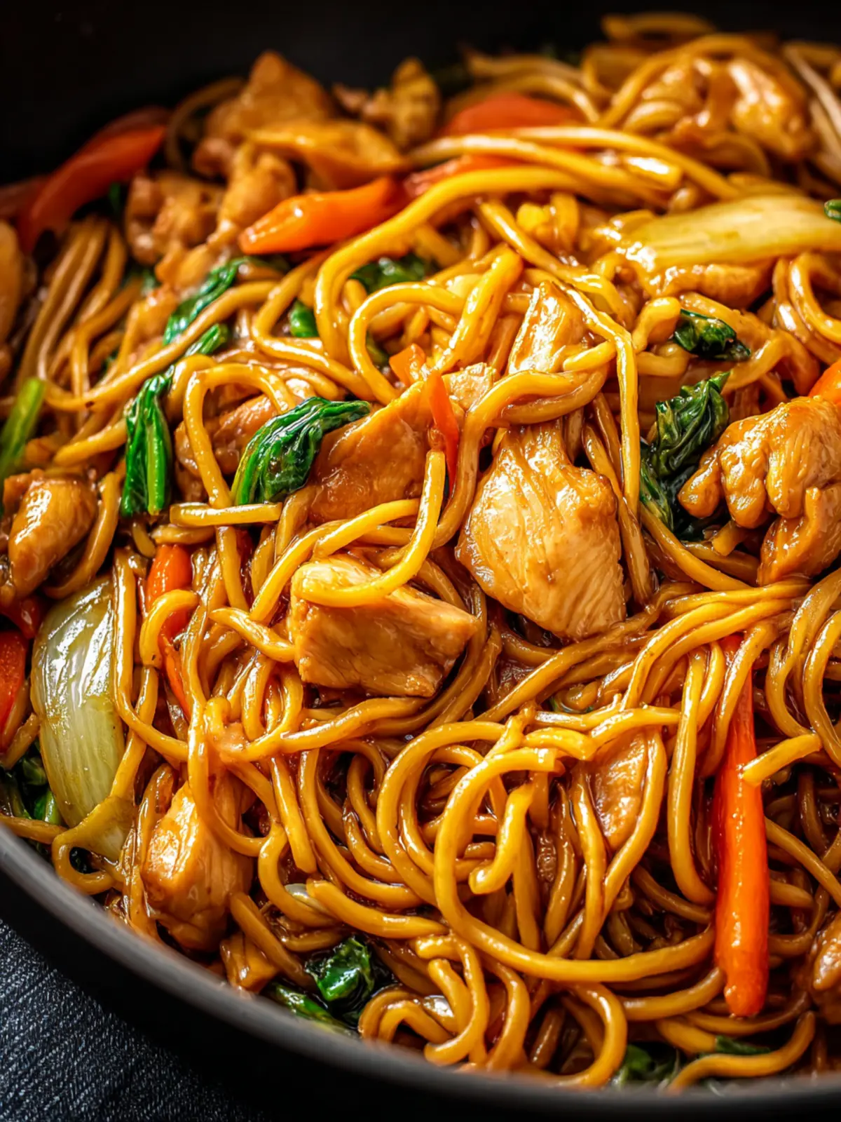 Garlic Chicken Lo Mein Recipe: A Flavorful Adventure First Image