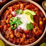 Ground Turkey Chili First Image