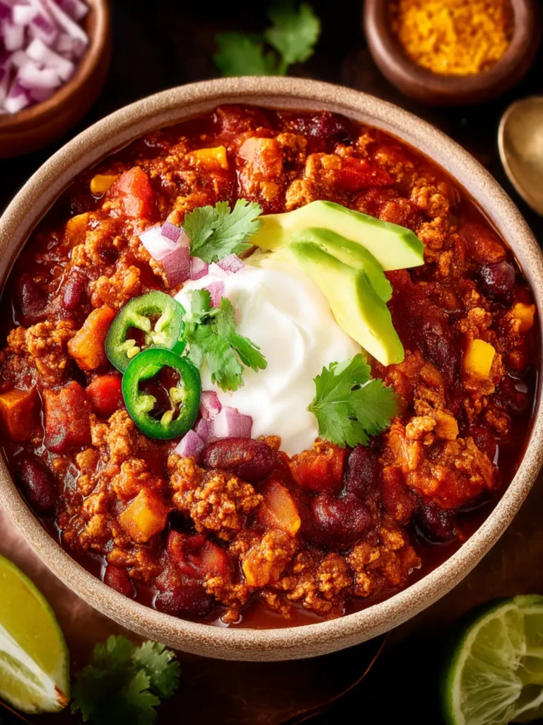 Ground Turkey Chili First Image