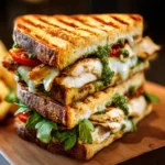 Irresistible Italian Grilled Chicken Panini Sandwich Recipe First Image
