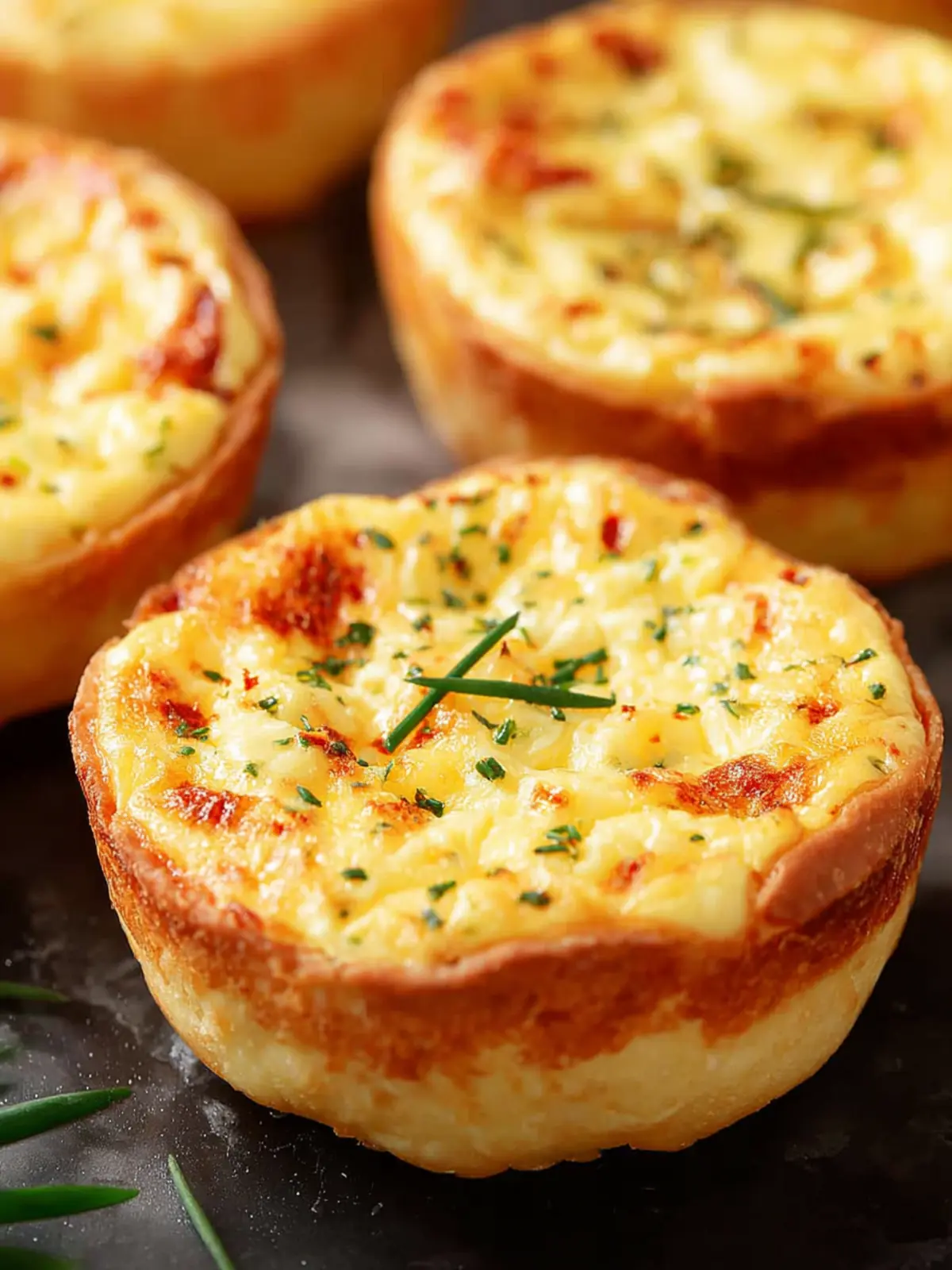 Mini Cheese Quiche First Image