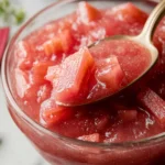 Rhubarb Sauce Recipe First Image