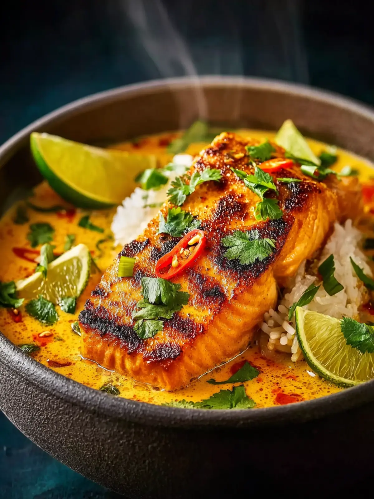 Salmon Coconut Curry (Thai Inspired): An Amazing Ultimate Recipe First Image