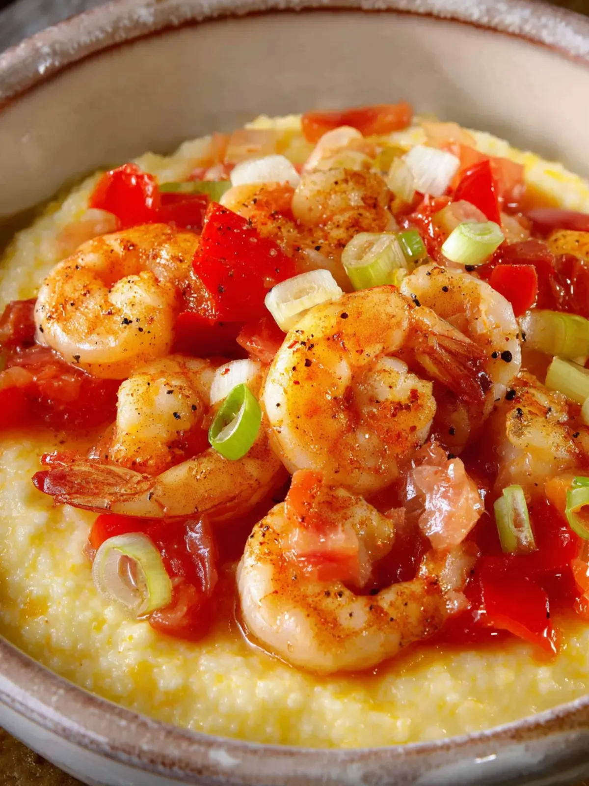 Shrimp And Grits For One First Image