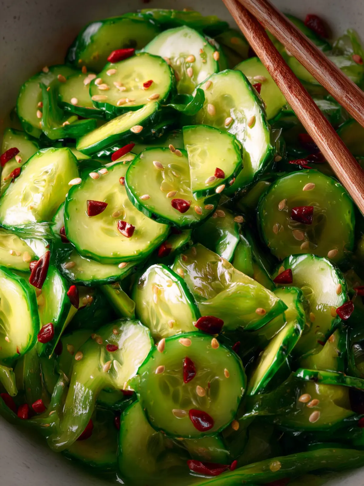 Asian Cucumber Salad First Image