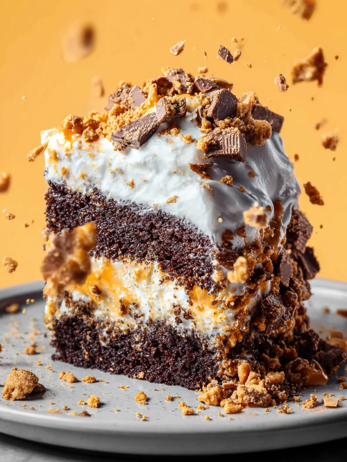 Butterfinger Cake First Image