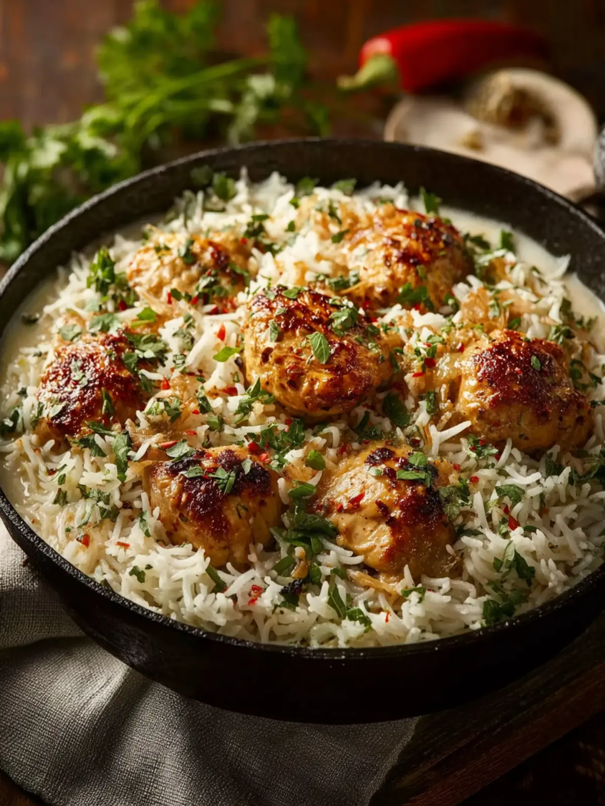 Herb Chicken Basmati Rice First Image