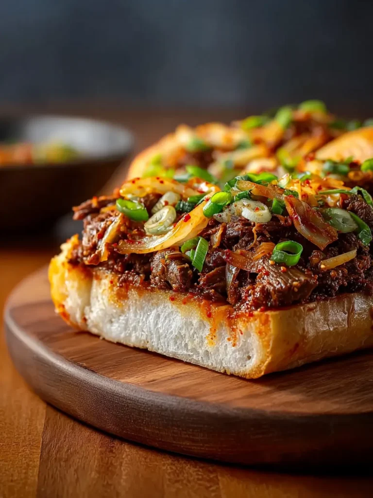 Kimchi Bulgogi Cheesesteak First Image