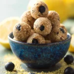 Lemon Blueberry Energy Bites First Image