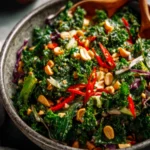 Roasted Peanut Kale Crunch Salad First Image