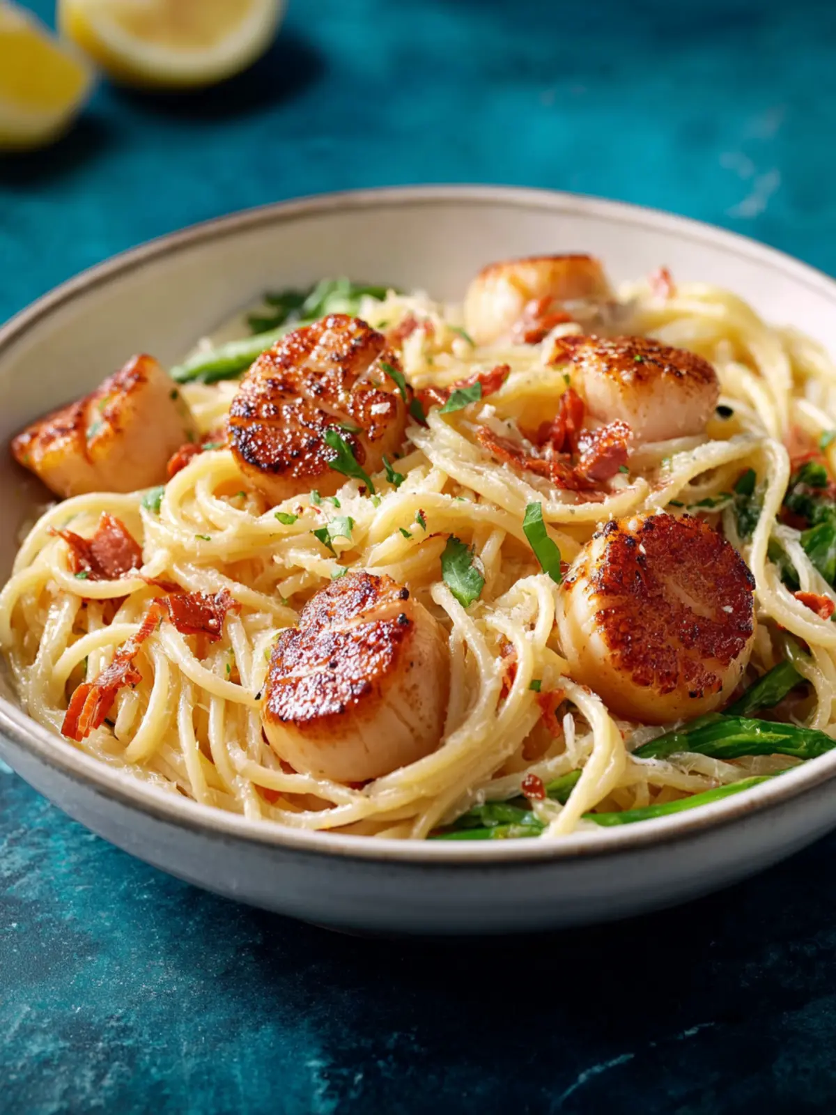 Scallop Pasta (Ready in 20 Minutes!) First Image