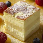 Vanilla Magic Custard Cake First Image