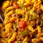 cheeseburger pasta one pot First Image