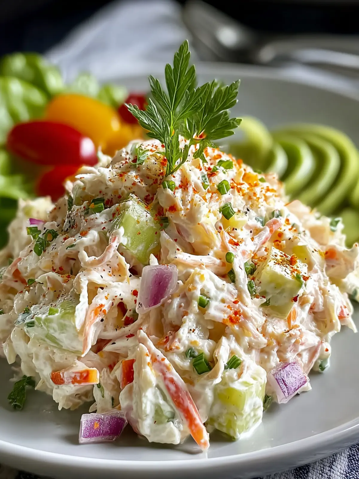 crab salad creamy First Image