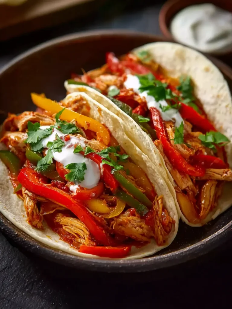 crockpot chicken fajitas First Image