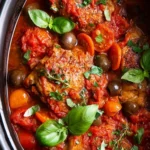 slow cooker chicken cacciatore First Image