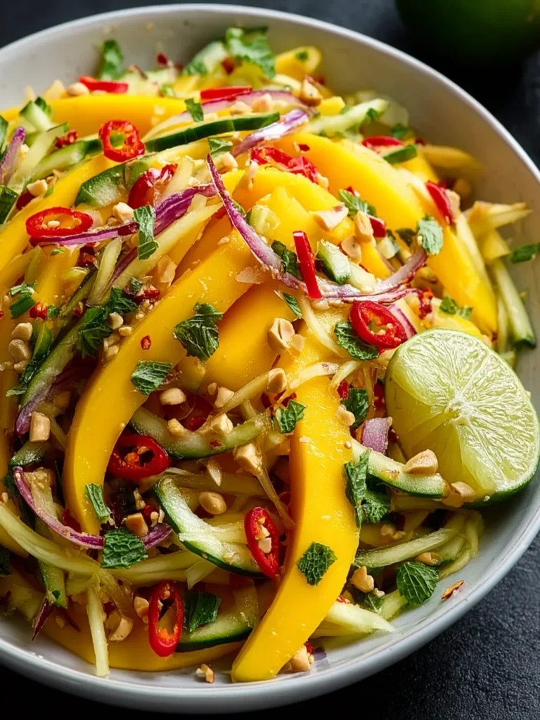thai mango salad spicy First Image