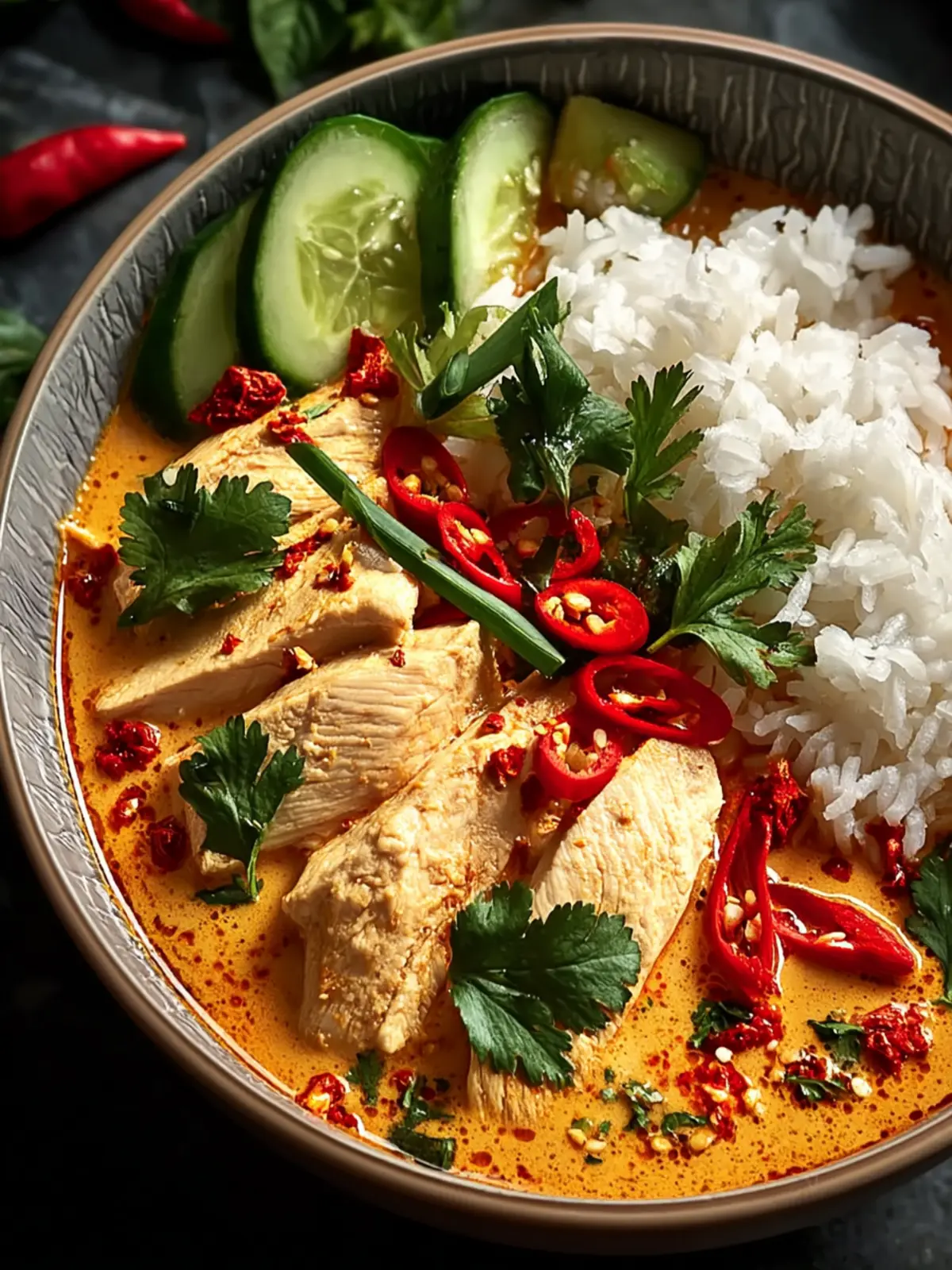 Thai Red Curry Chicken Bowls: Easy, Flavor-Packed Delight!